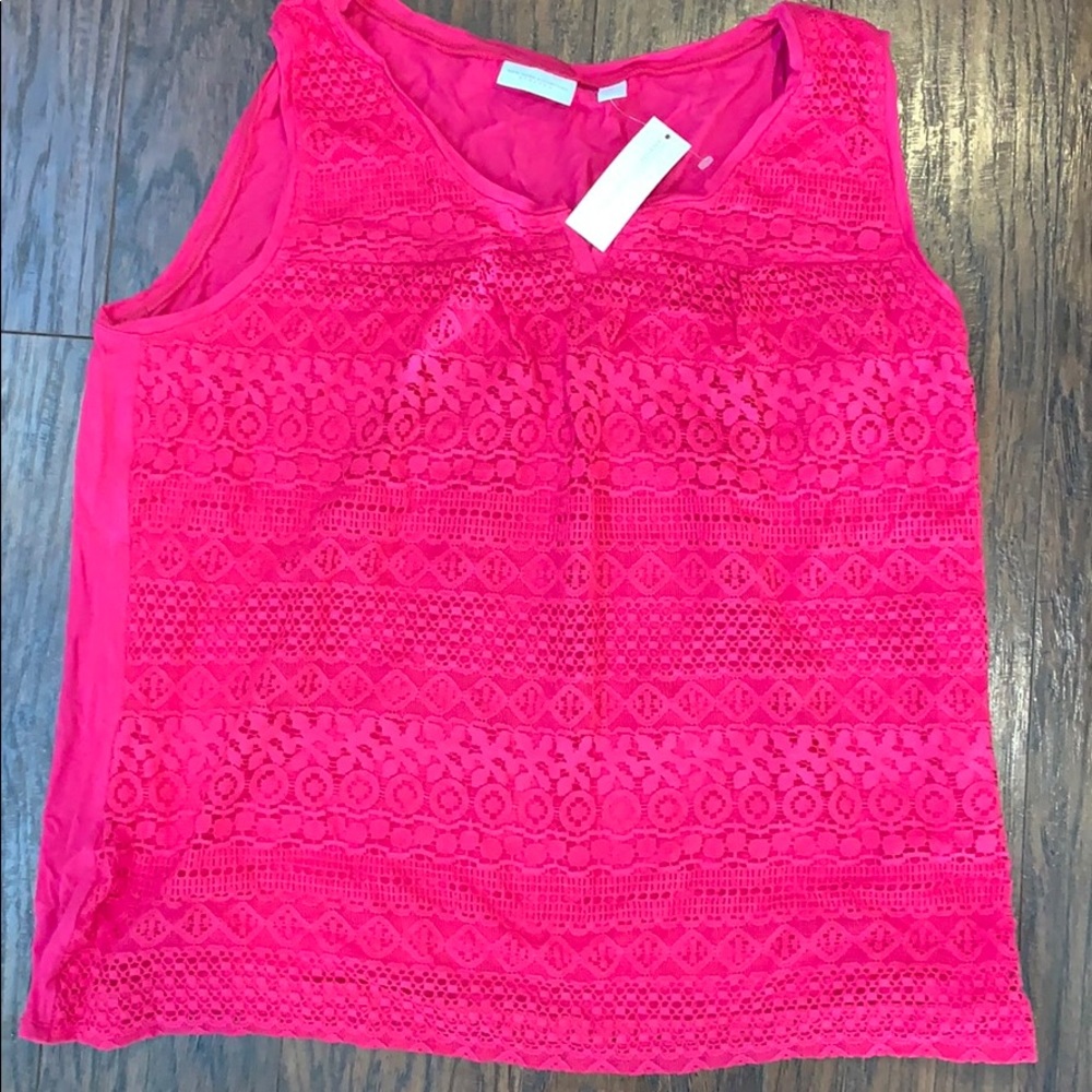 NY & co lace tank